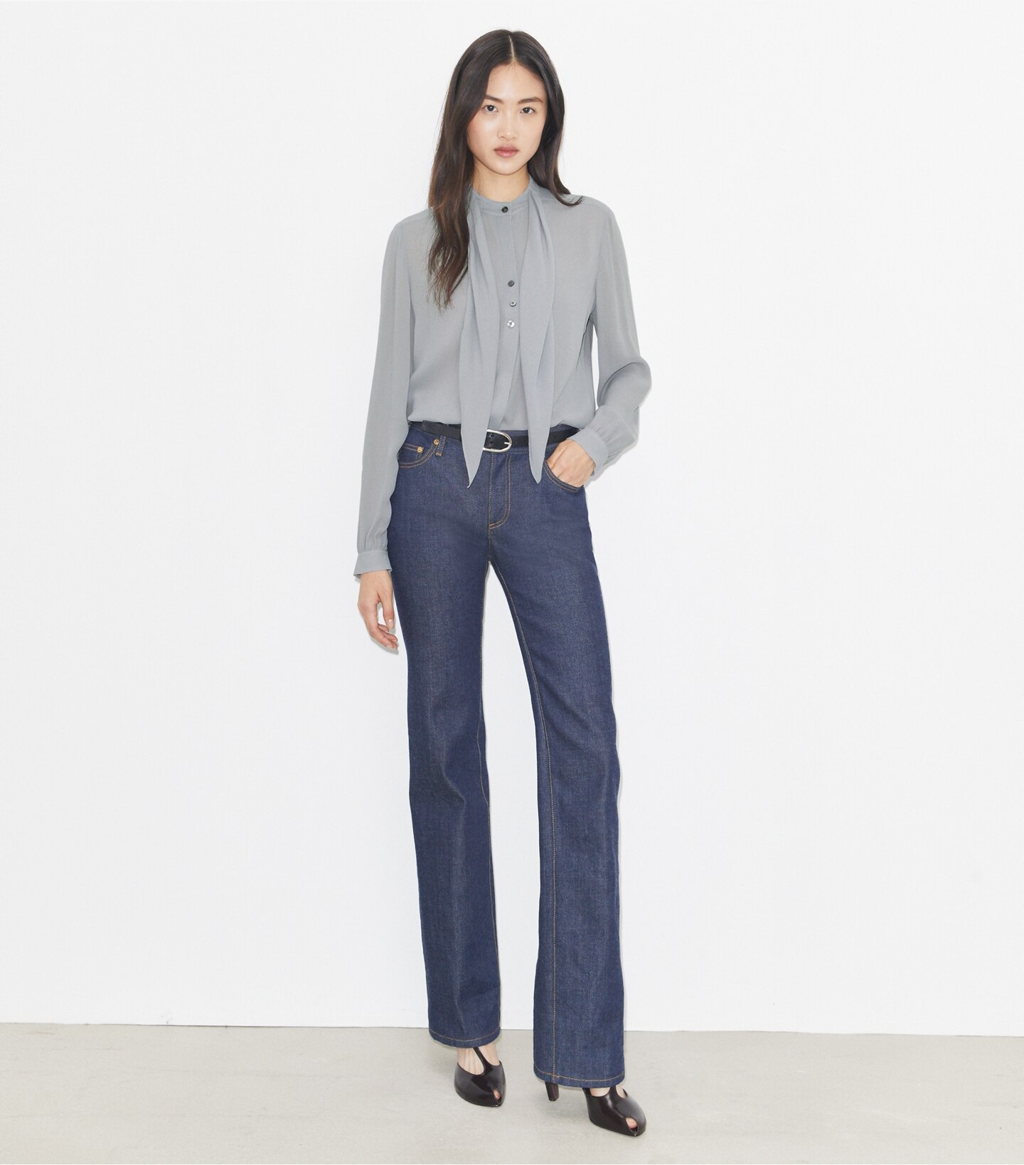 Georgette Bow Blouse