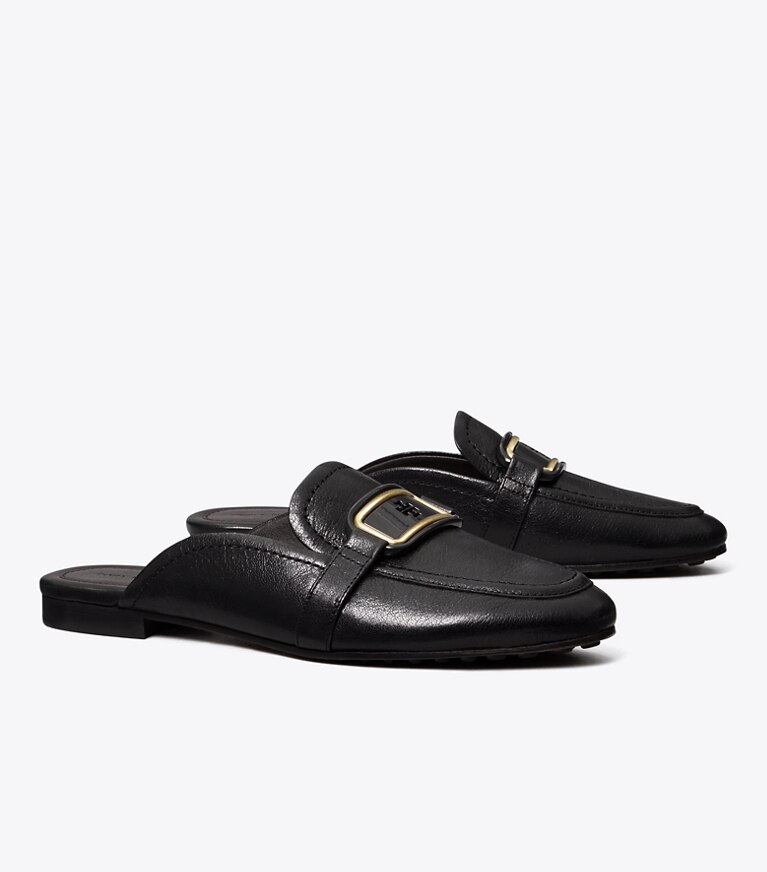 Leather backless sale loafers womens