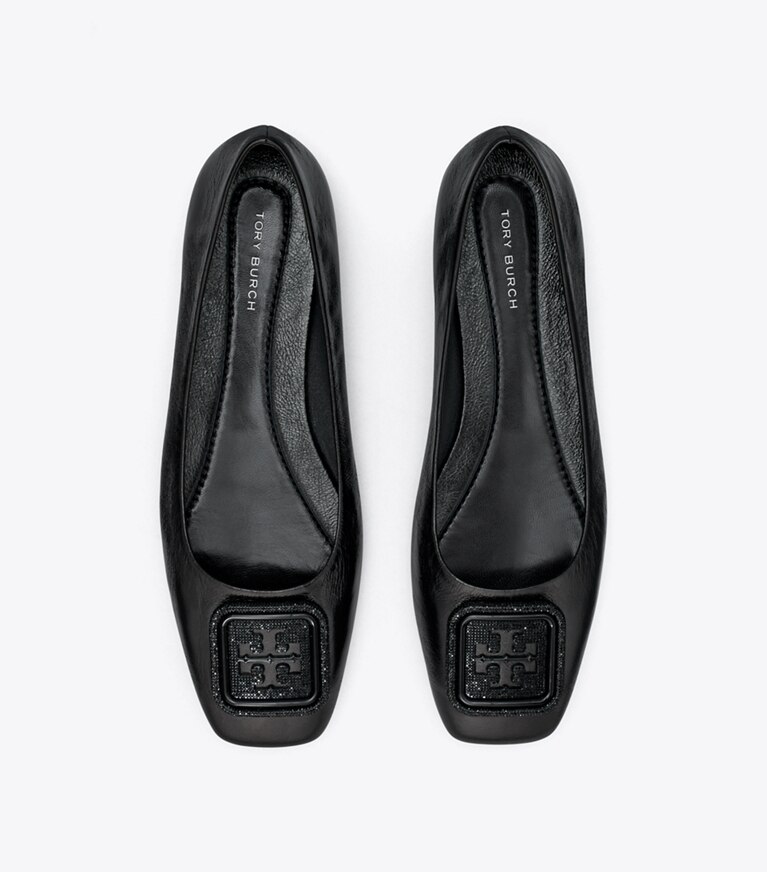 Tory burch french hot sale gray flats