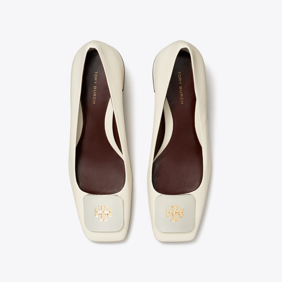 Tory Burch Jill Pump newest Beige Patent Leather