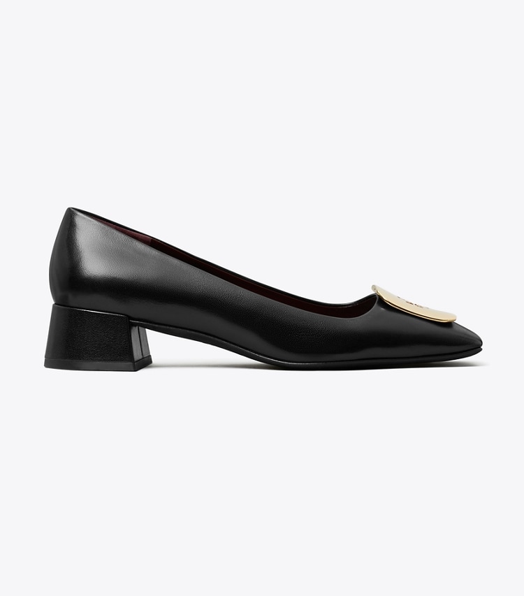 Tory Burch designer ヒール ジョージア パンプス in PERFECT BLACK side