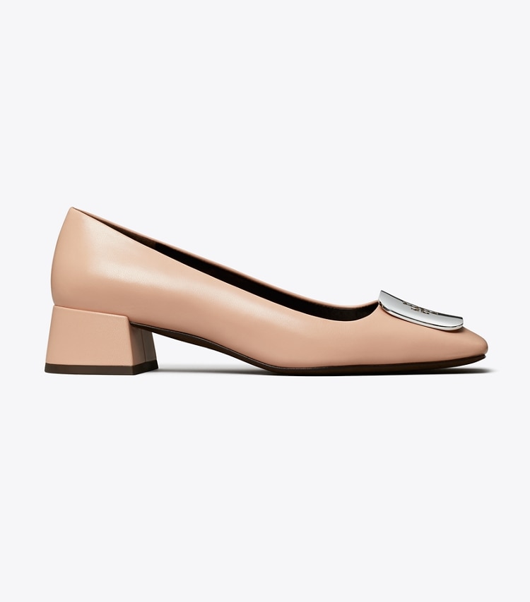 Tory Burch designer heels Georgia Pump in PINK BRICK side