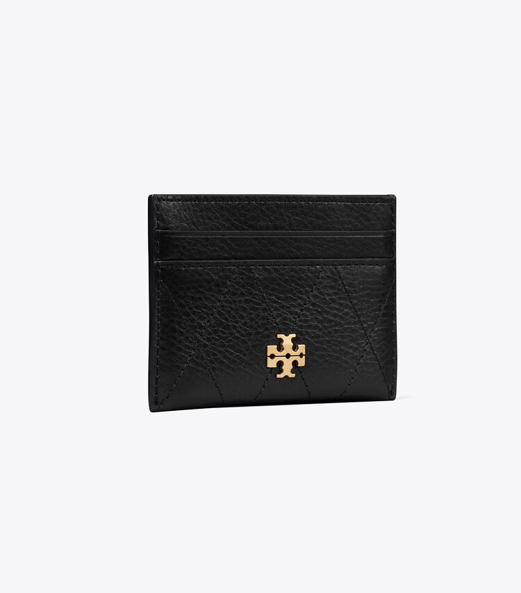 Tory Burch designer kartenetuis Gestepptes Charlie Kartenetui in Black angle