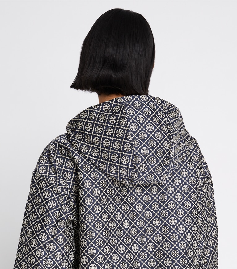 Tory Burch designer giacche Giacca in jacquard T Monogram in TORY NAVY T MONOGRAM front