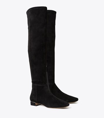 Miller Lug Sole Over-the-Knee Boot: Women's Designer Boots | Tory Burch