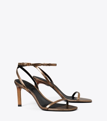 Tory Burch designer sandals Gigi Heeled Sandal in COPPER angle