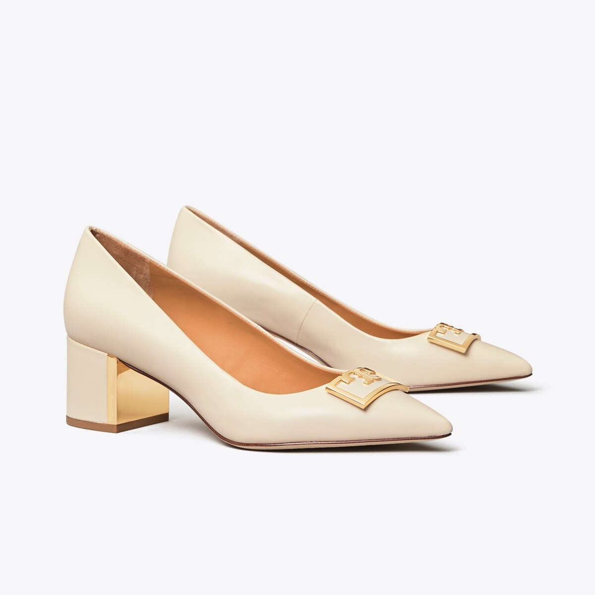 tory burch nude pumps