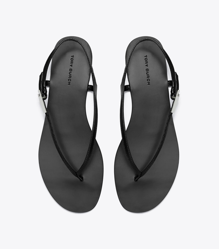 Tory Burch designer sandalen Gigi Sandale in PERFECT BLACK von oben