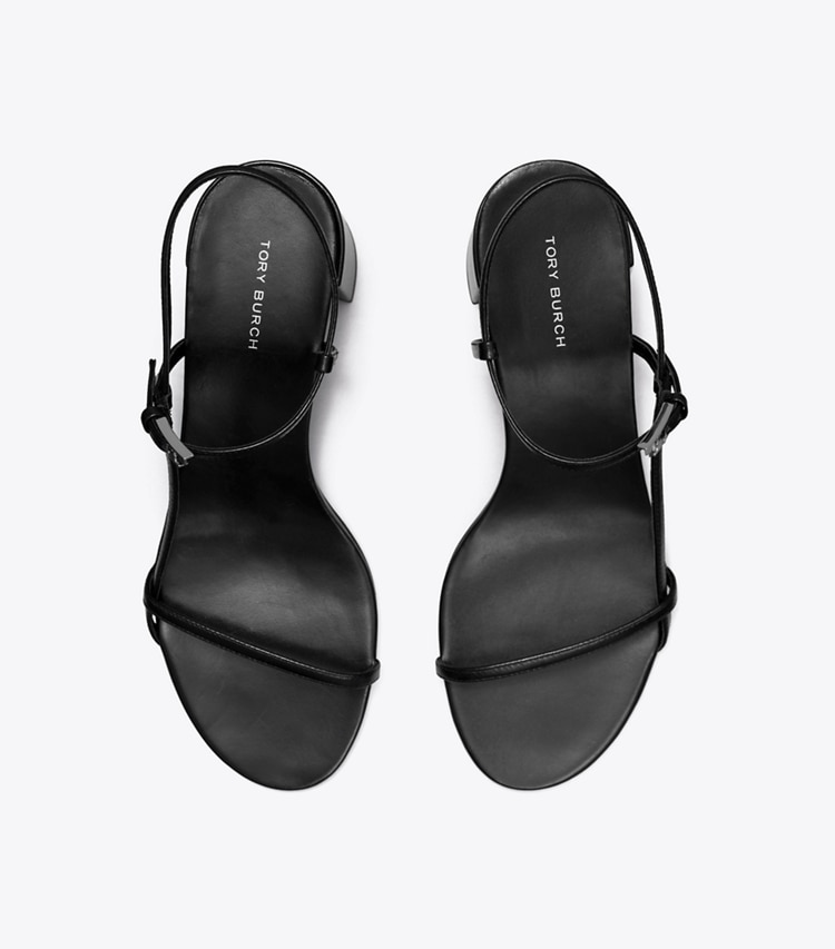Tory Burch designer sandalen Gigi Sandalette in PERFECT BLACK von oben