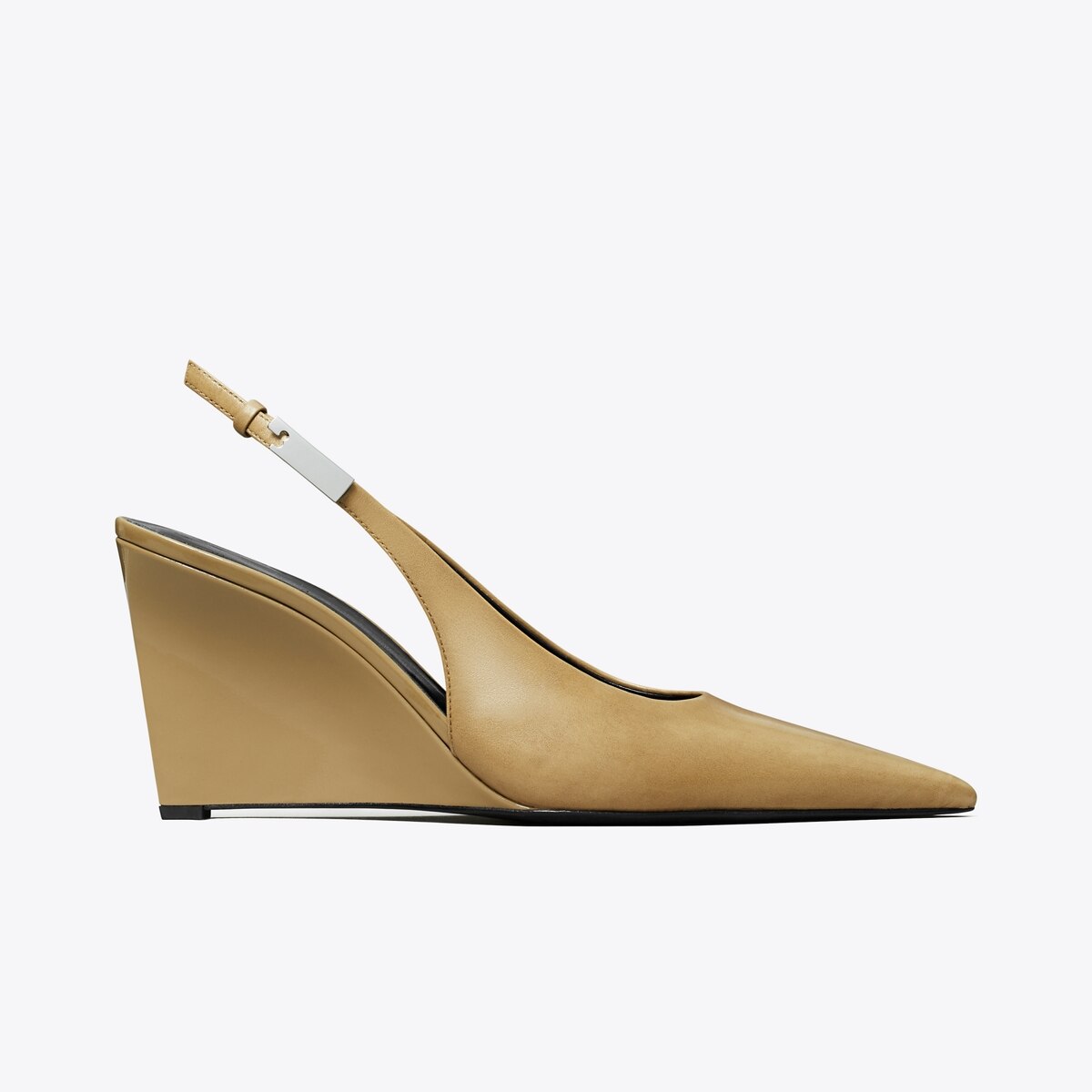Tory Burch ベージュ ウェッジヒール　【新品】[Gwセール10%引き] gigi-slingback-wedge-side.