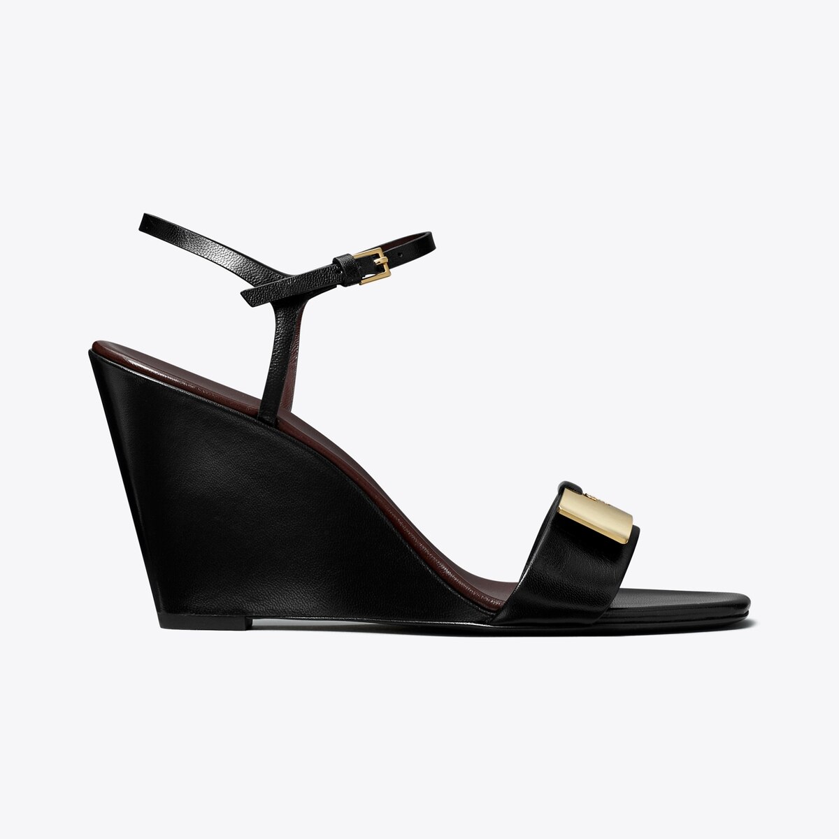 トリーバーチ GIGI 55mm ヒール　24cm（US7） Tory Burch Gigi Leather Block-Heel Sandals | Saks Fifth Avenue