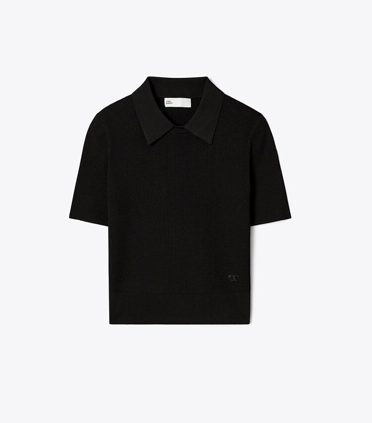 Tory Burch designer maglioni Girocollo con colletto in Black front