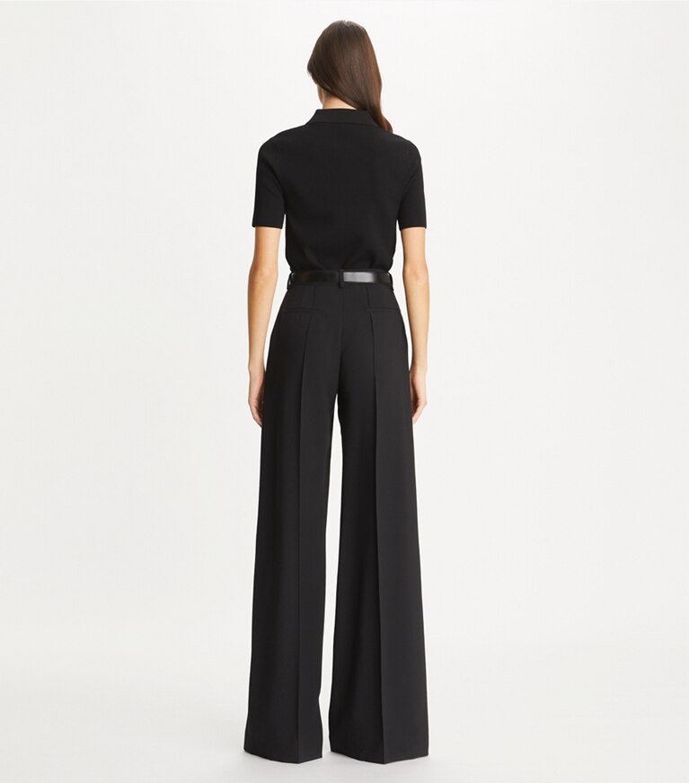 Tory Burch designer maglioni Girocollo con colletto in Black front