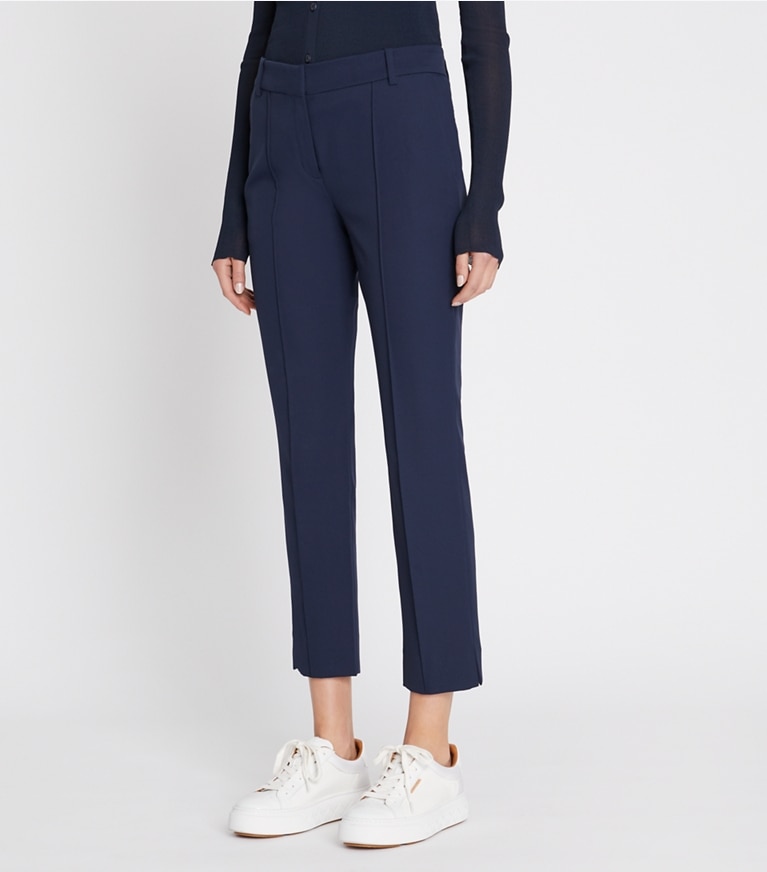 Tory Sport designer unterteile Golfhose aus Funktionstwill in Tory Navy front