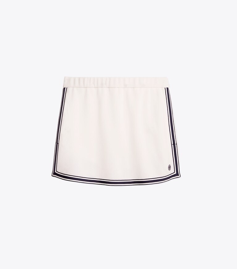 Tory Sport designer pantaloni Gonna con spacchi laterali in Snow White front
