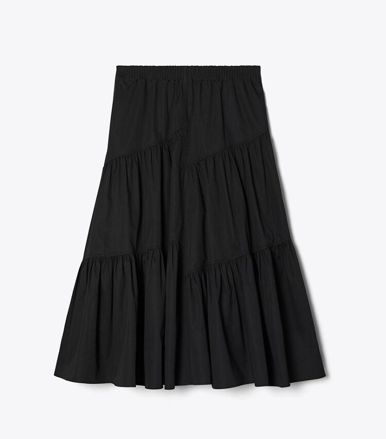 Tory Burch designer copricostume Gonna in cotone in Black front