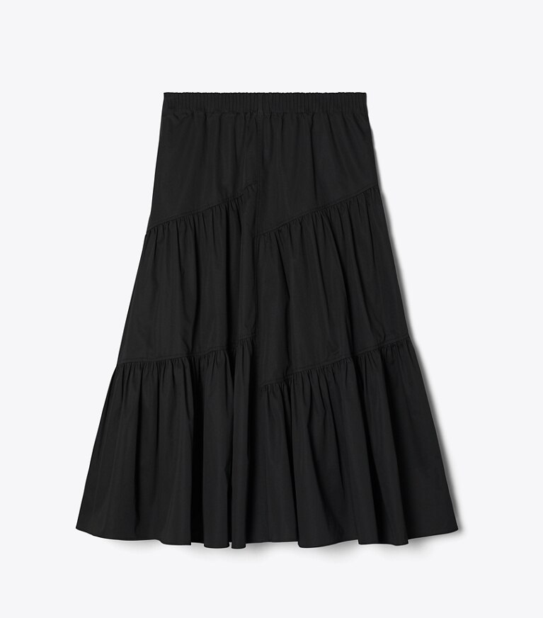 Tory Burch designer copricostume Gonna in cotone in Black front
