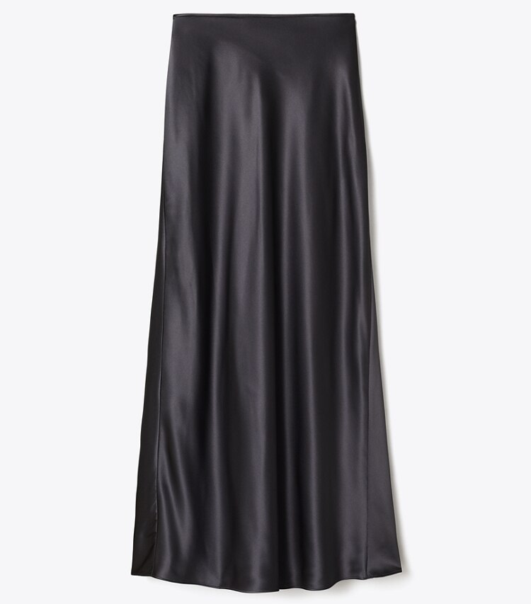 Tory Burch designer pantaloni Gonna in raso in Bluestone front
