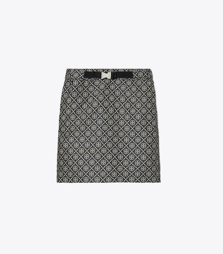 Tory Sport designer pantaloni Gonna T Monogram in jacquard tecnico in TORY NAVY T MONOGRAM SMALL SPORT front