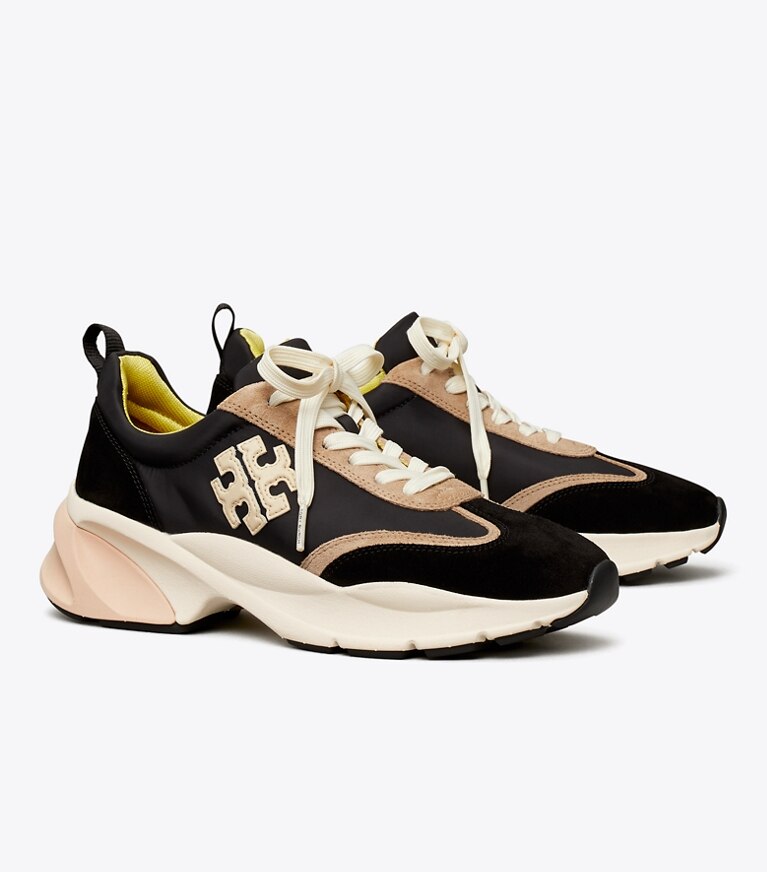 Black and gold designer sneakers online