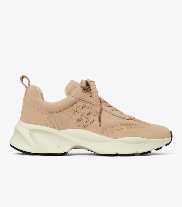 Tory Burch designer sneakers Good Luck Trainer in MALVA / MALVA / MALVA side