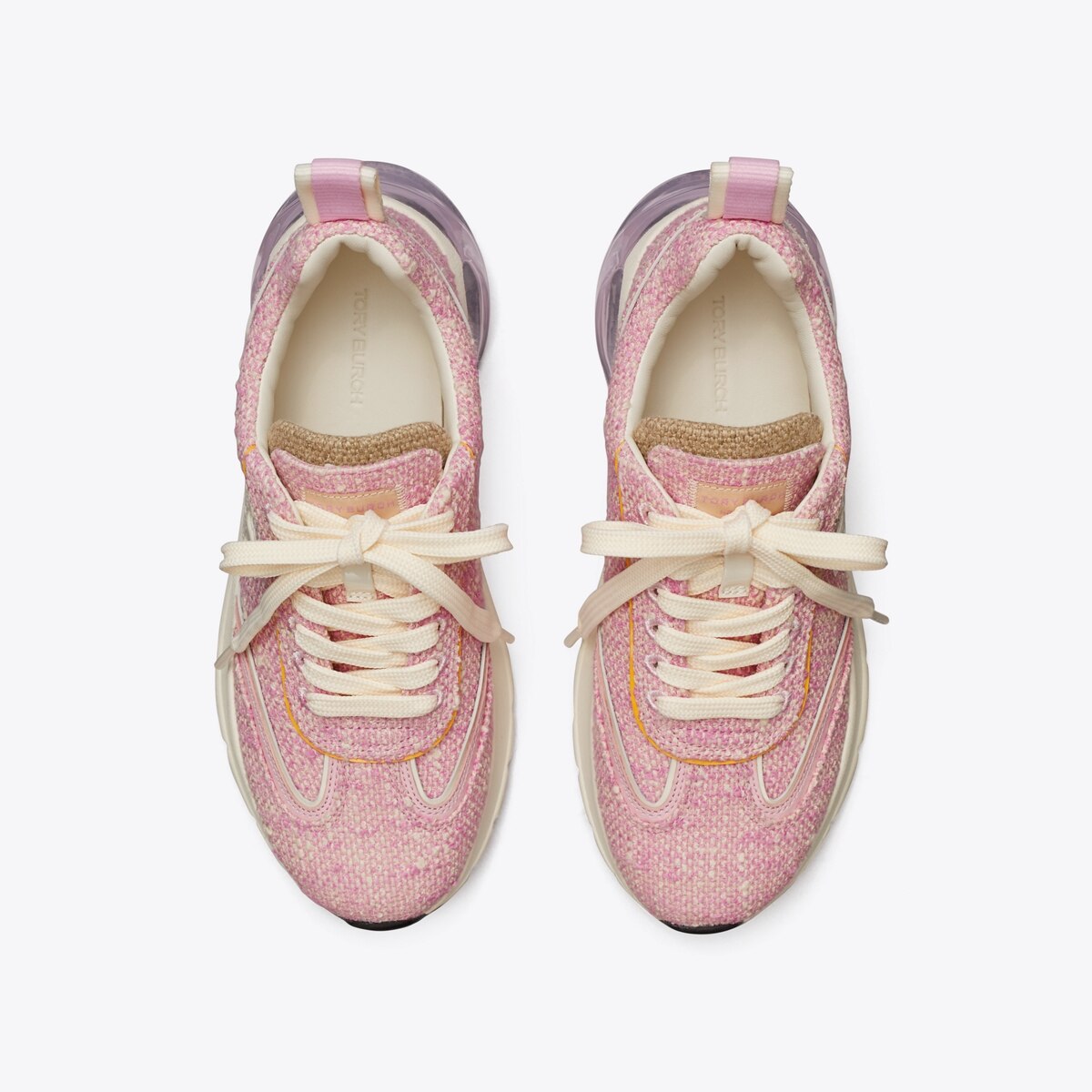 Good Luck Tweed Trainer: Women's Designer Sneakers | Tory Burch