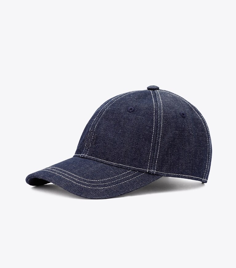 Tory Sport diseñador sombreros Gorra con logotipo en Royal Navy ángulo