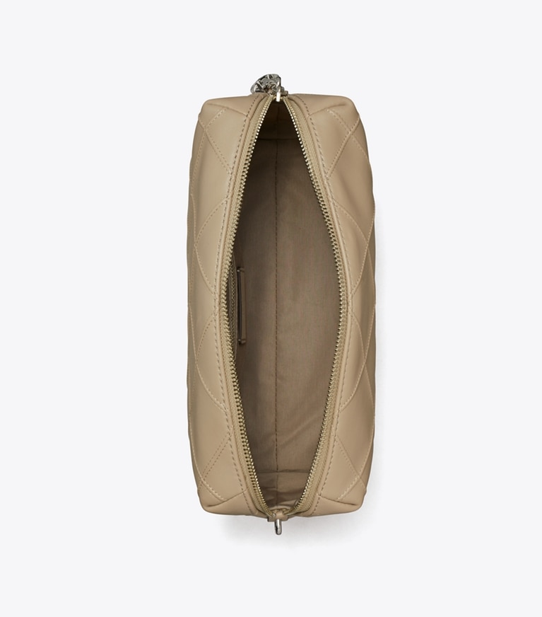 Tory Burch designer sacs à bandoulière Grand sac à bandoulière Fleming souple in Soft Cement dessus