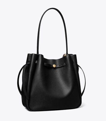 Sac Anya Hindmarch En Cuir Grainé Gris Clair – Occasion En Très Bon état, Rabat Blanc