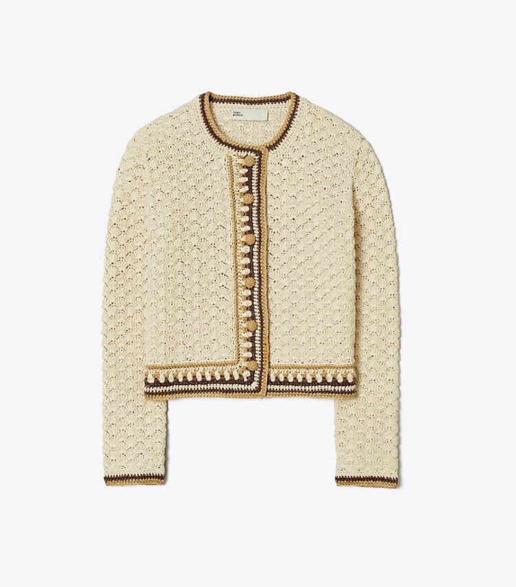 Chanel 100% Cotton Cardigan Sweaters for Women