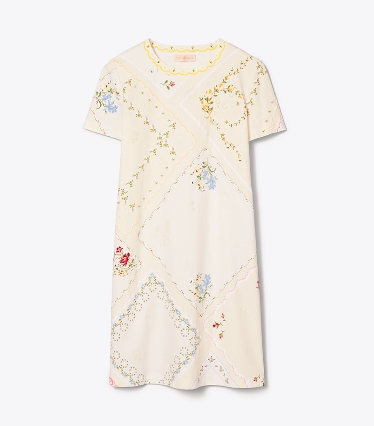 Handkerchief Printed T-Shirt Dress: Women's Designer Dresses