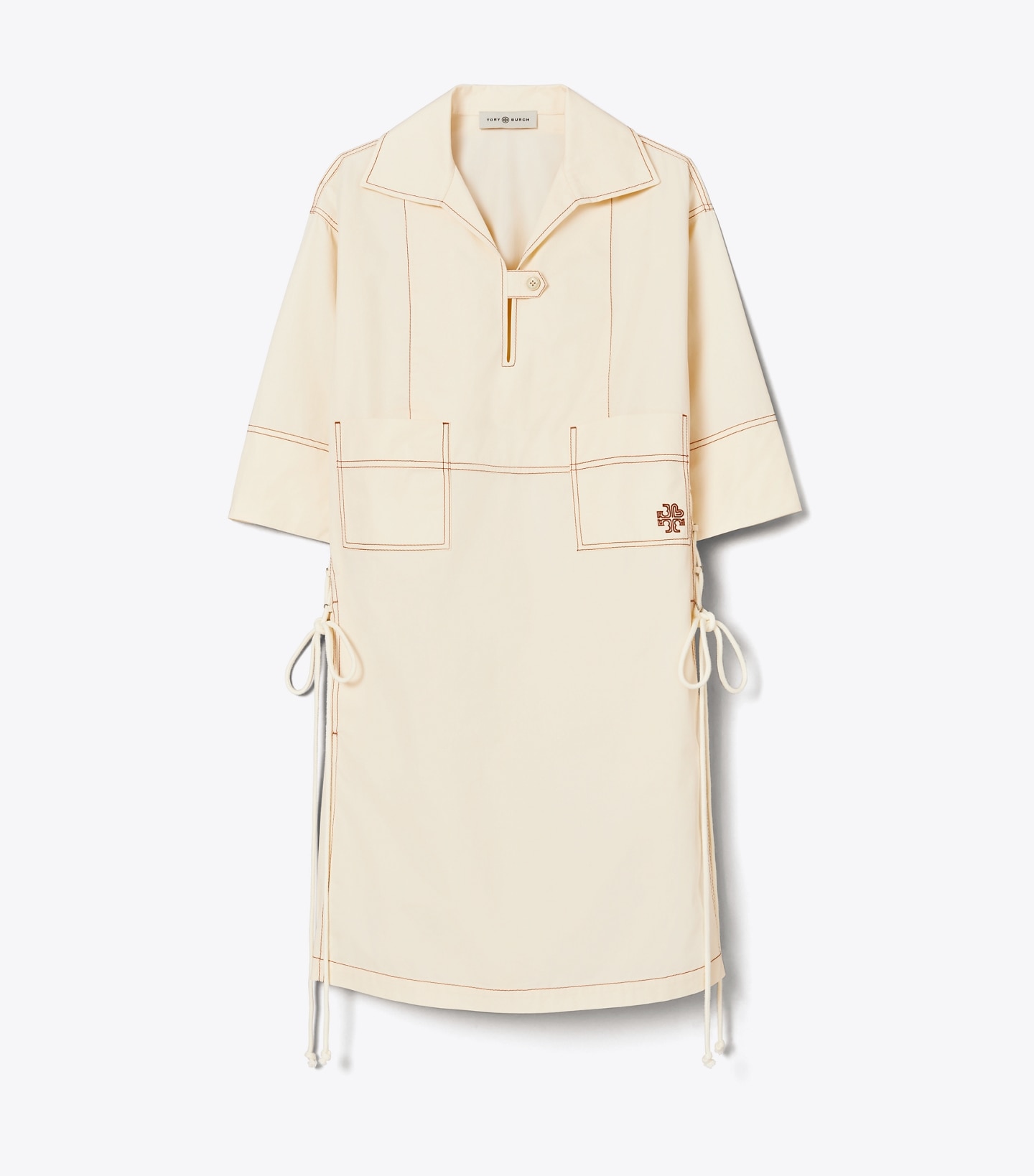 Heart Logo Poplin Shirtdress