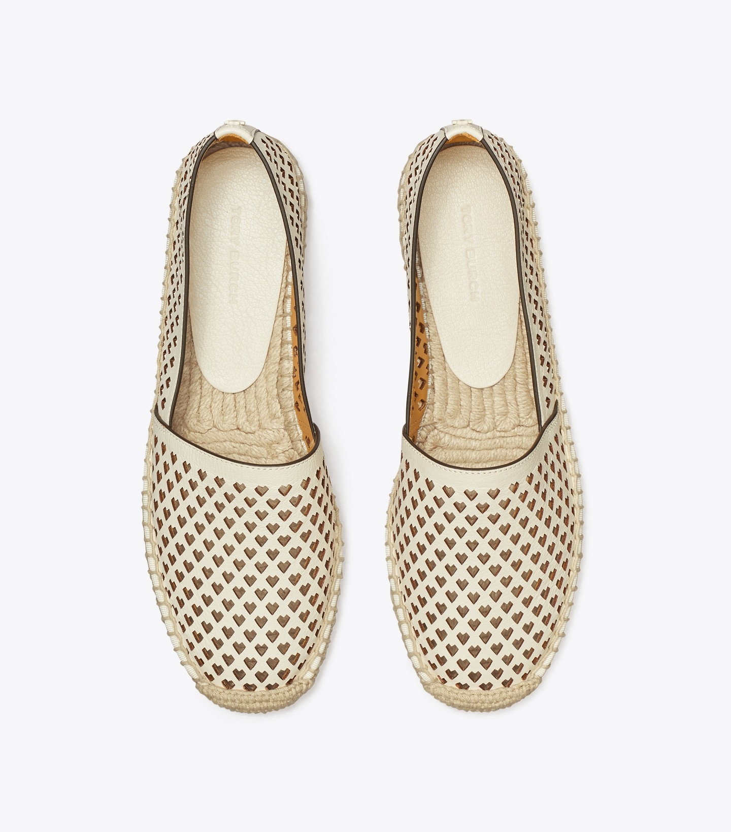 Heart-Patterned Espadrille