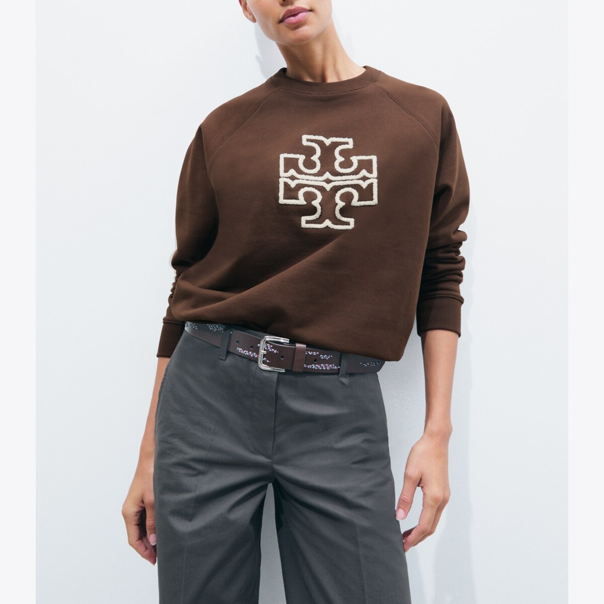 HEAVY FRENCH TERRY LOGO CREWNECK - thumbnail 2