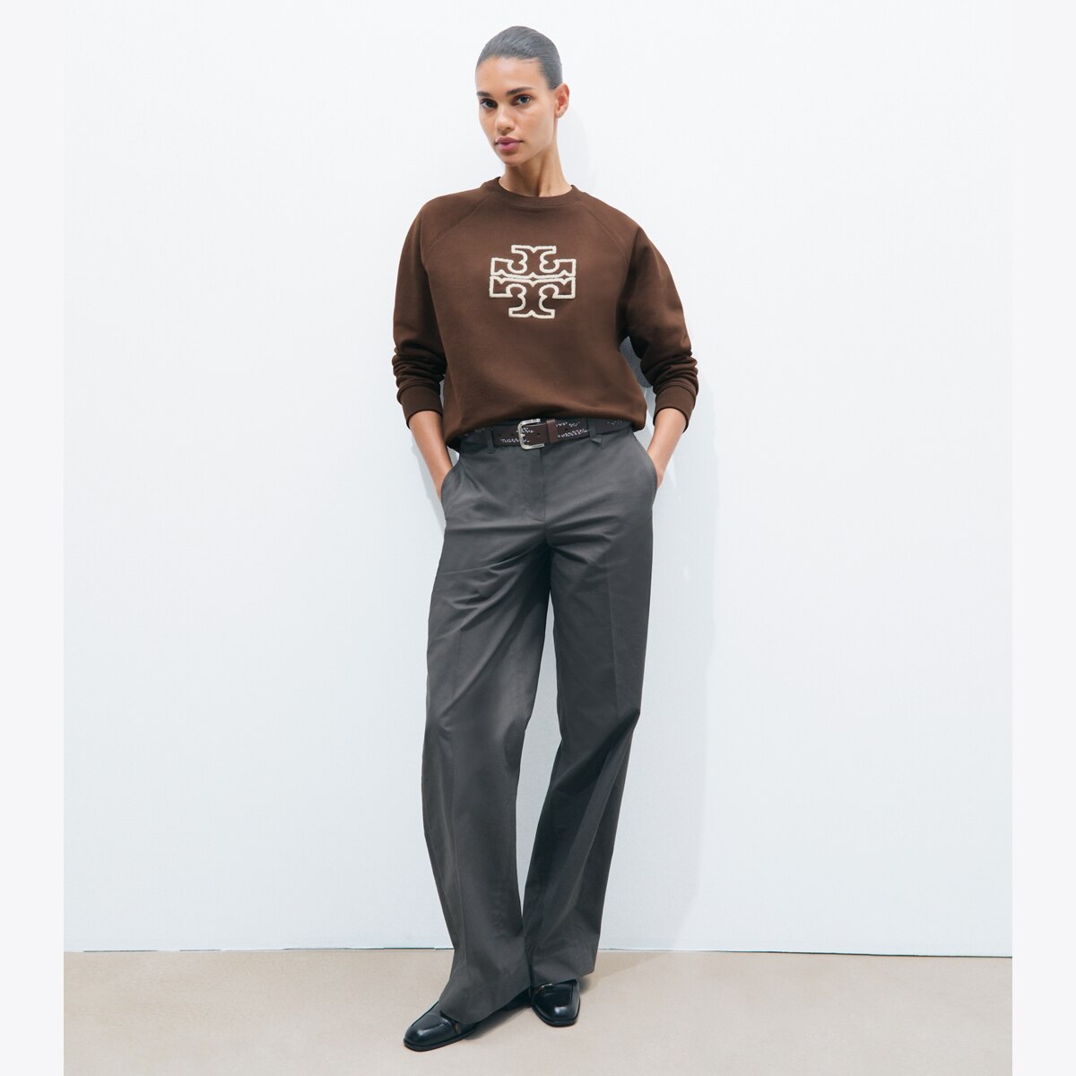 HEAVY FRENCH TERRY LOGO CREWNECK - thumbnail 3