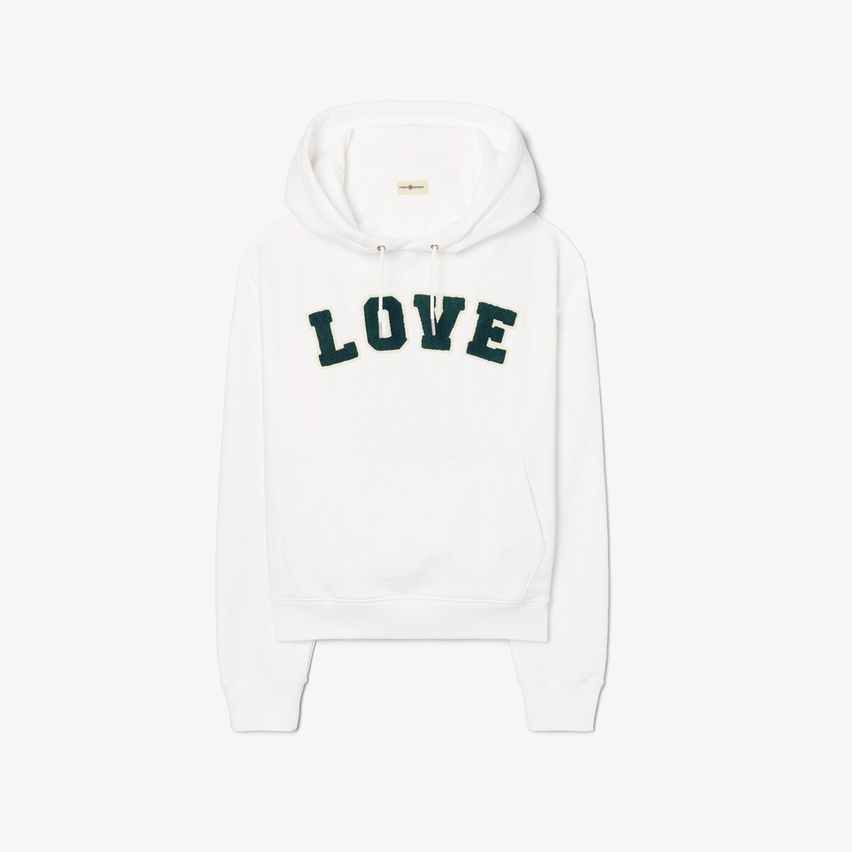 Heavy French Terry Love Hoodie: Women's Designer Sweaters | Tory Sport