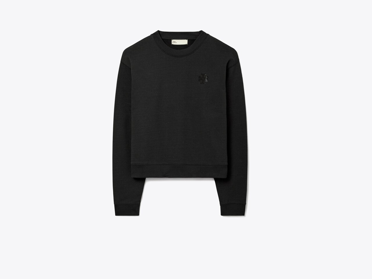 Unisex French Terry Sweatshirt in Black