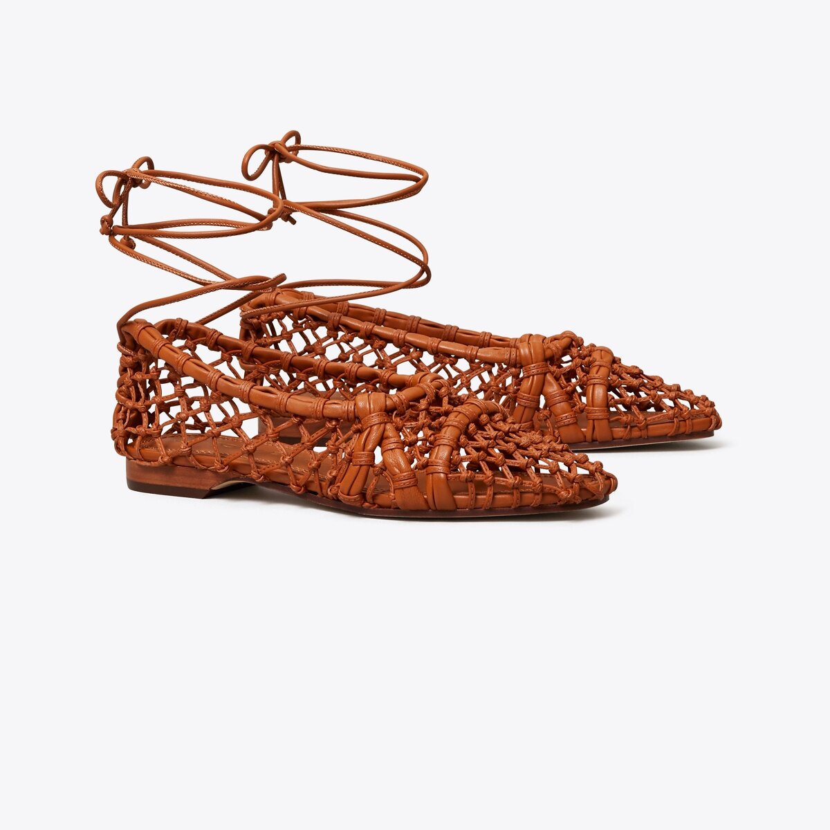 tory burch helena mesh lace pump