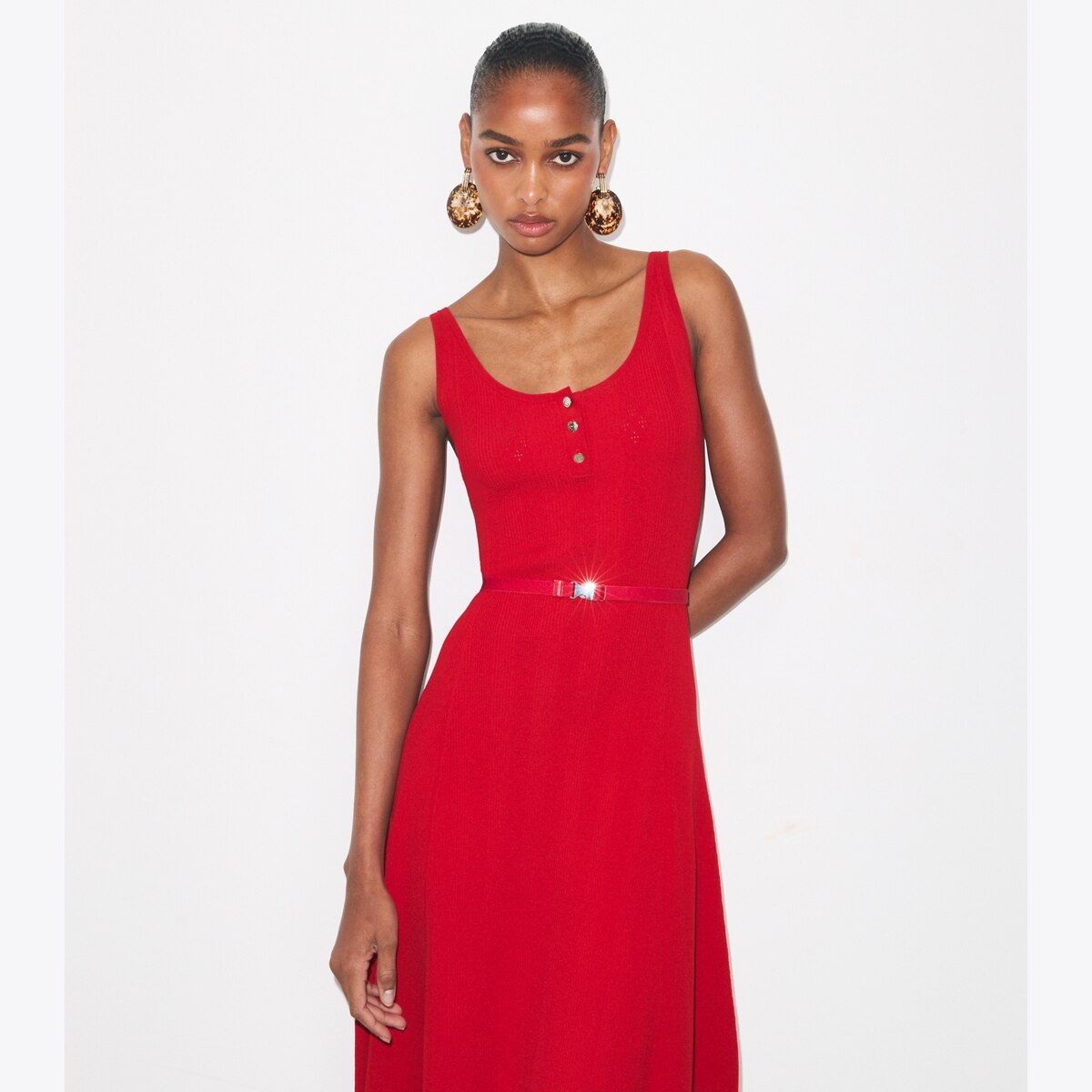 red tank top dress Red Tank Dress