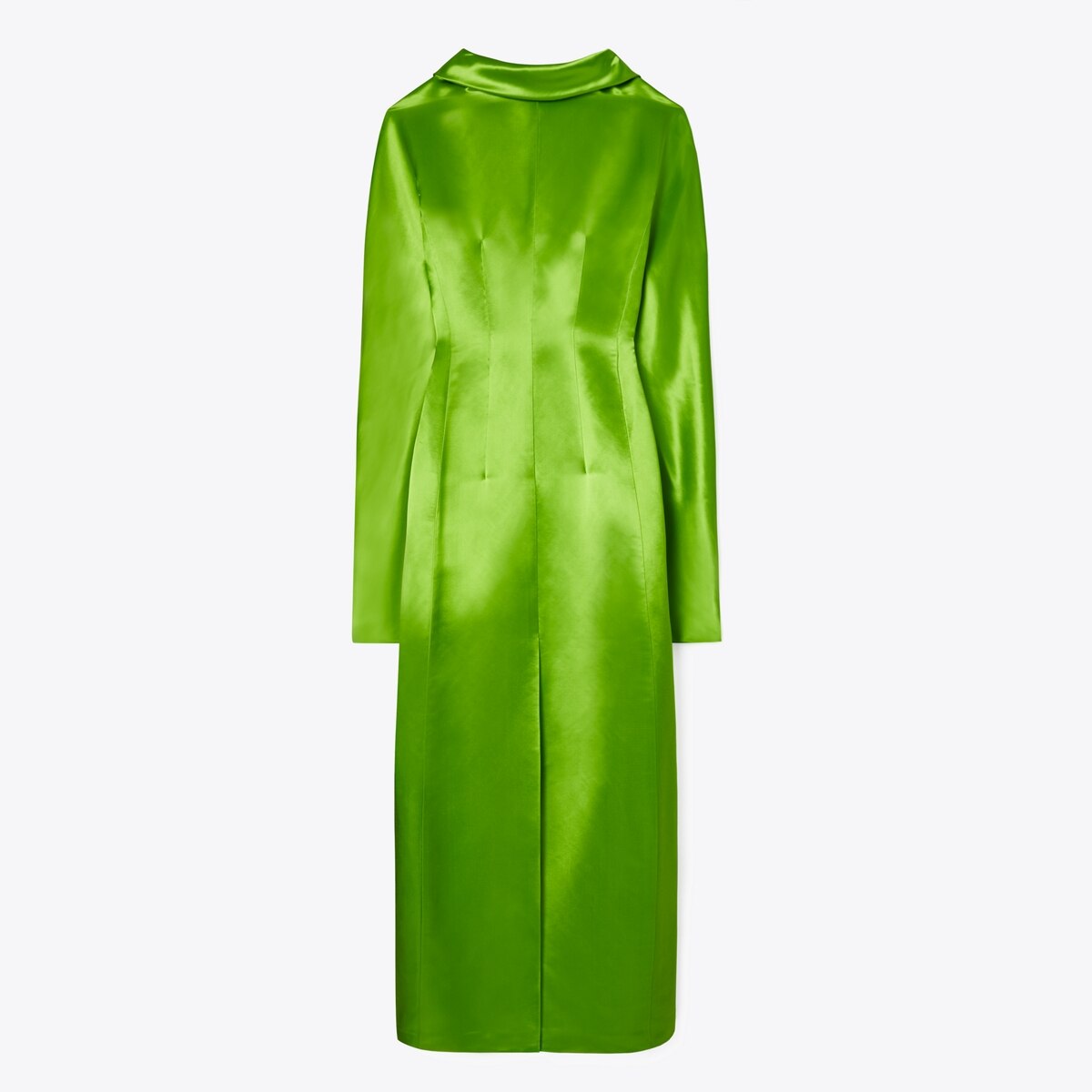 Tory Burch★COLORBLOCK SATIN DRESS Tory Burch Colorblock Satin Dress in Natural | Lyst Canada