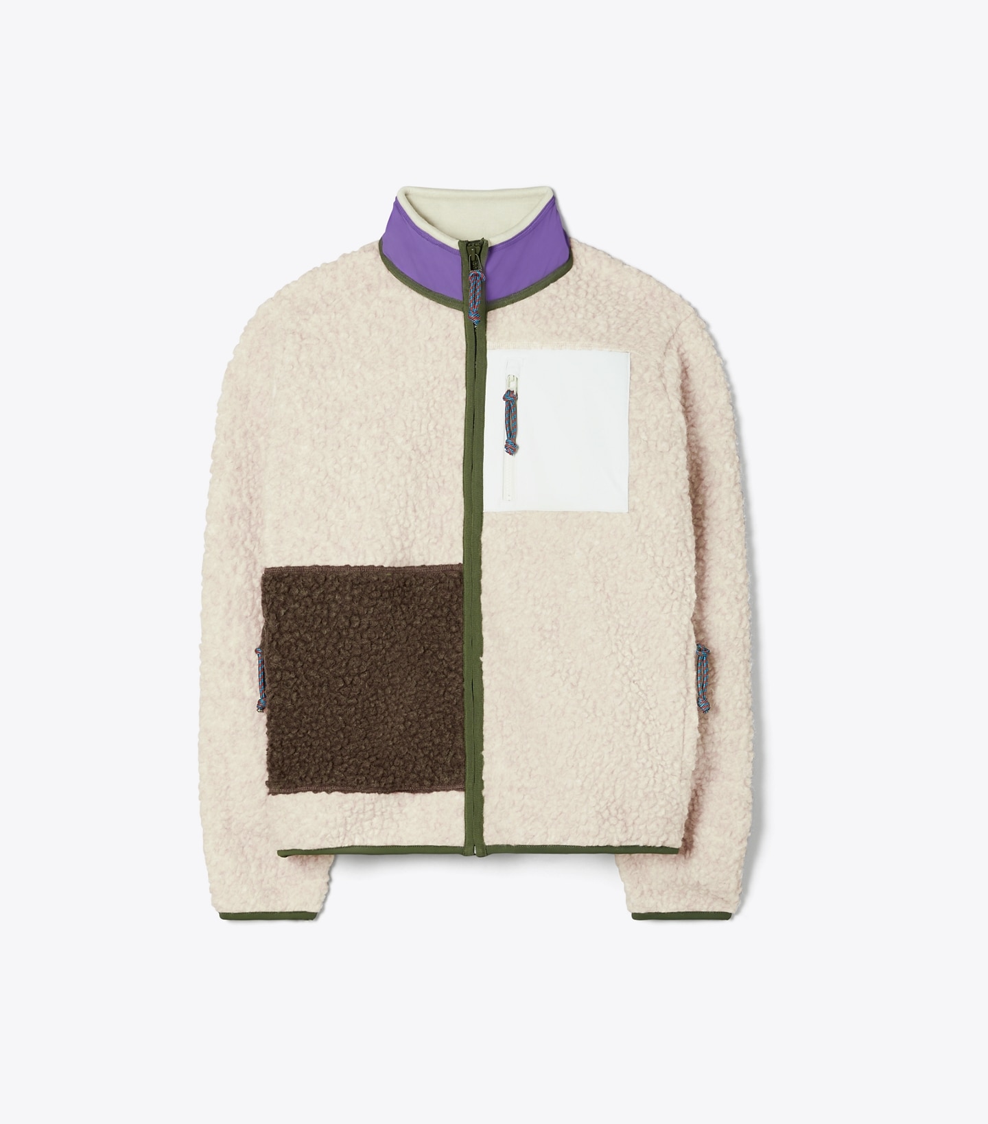 High-Pile Fleece Reflective Jacket