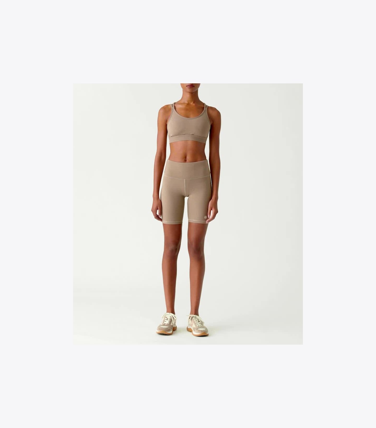 High-Rise Compression Mélange Bike Short