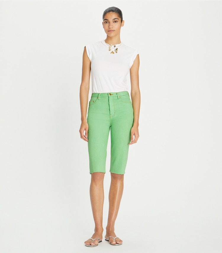 Tory burch hot sale cropped jeans