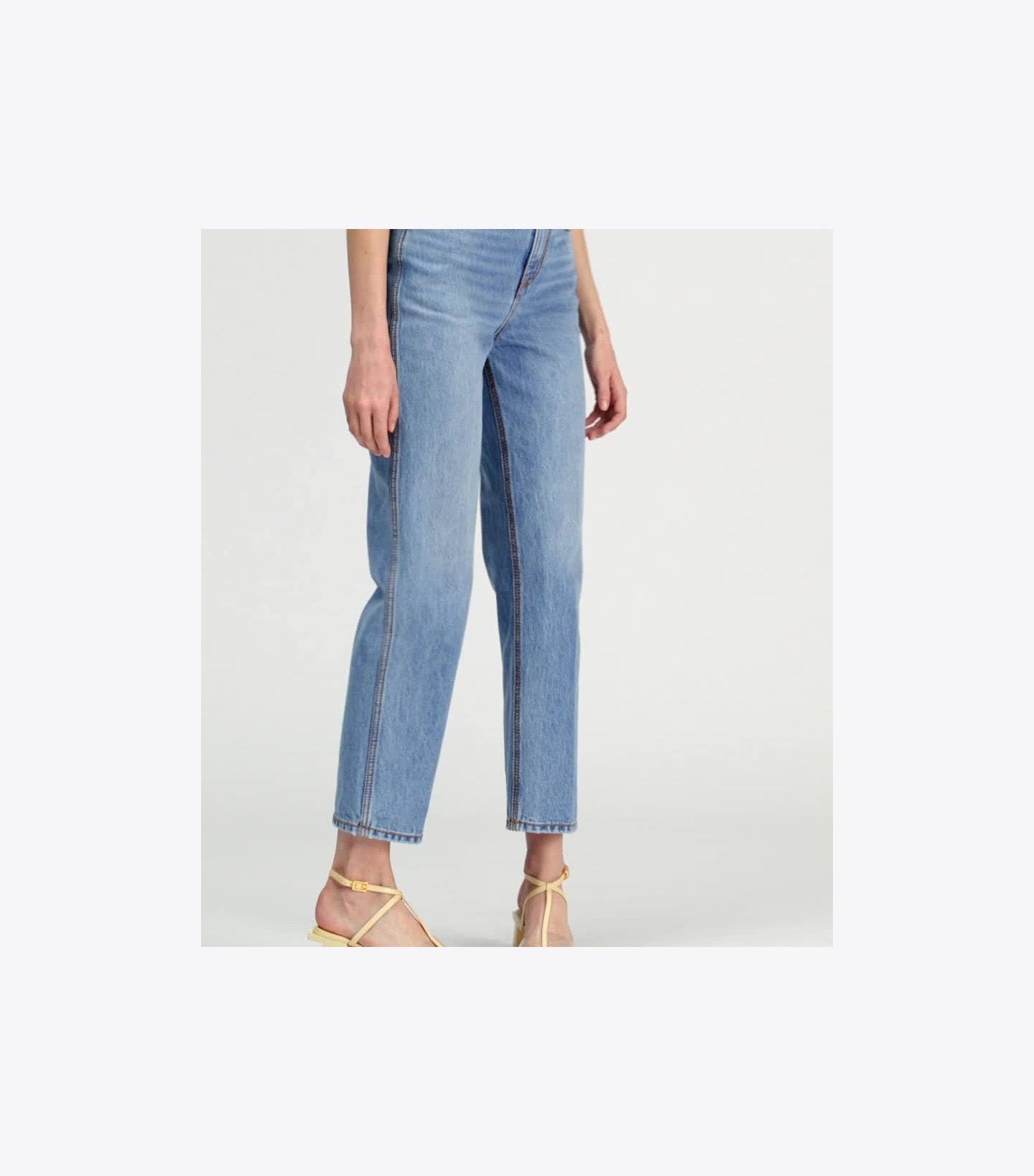 High-Rise Straight Jean