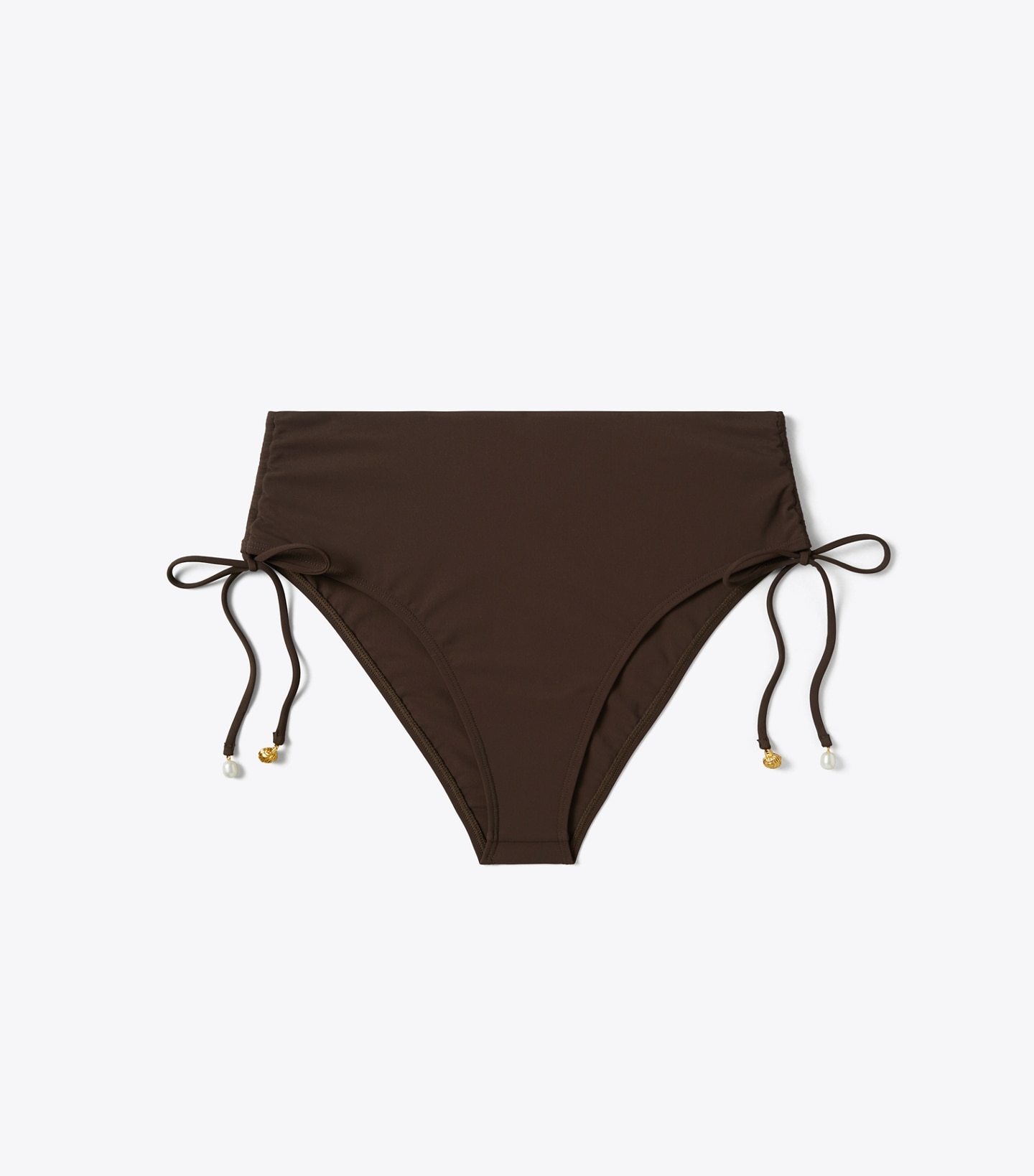 High-Waisted Cinched Bikini Bottom