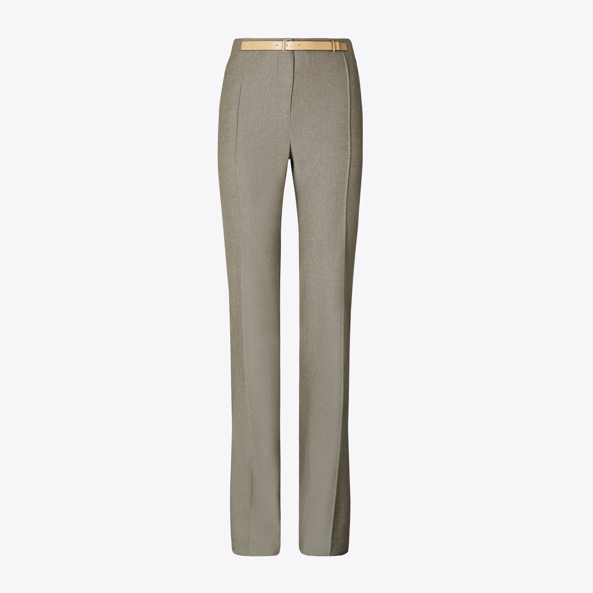 HIGH-WAISTED WOOL PANTS