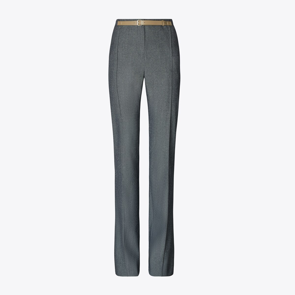 High-Waisted Belted Trouser in Seasonless Wool | Women's