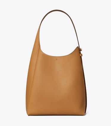 Tory Burch designer hobo bags Hobo Bag in Tiramisu front
