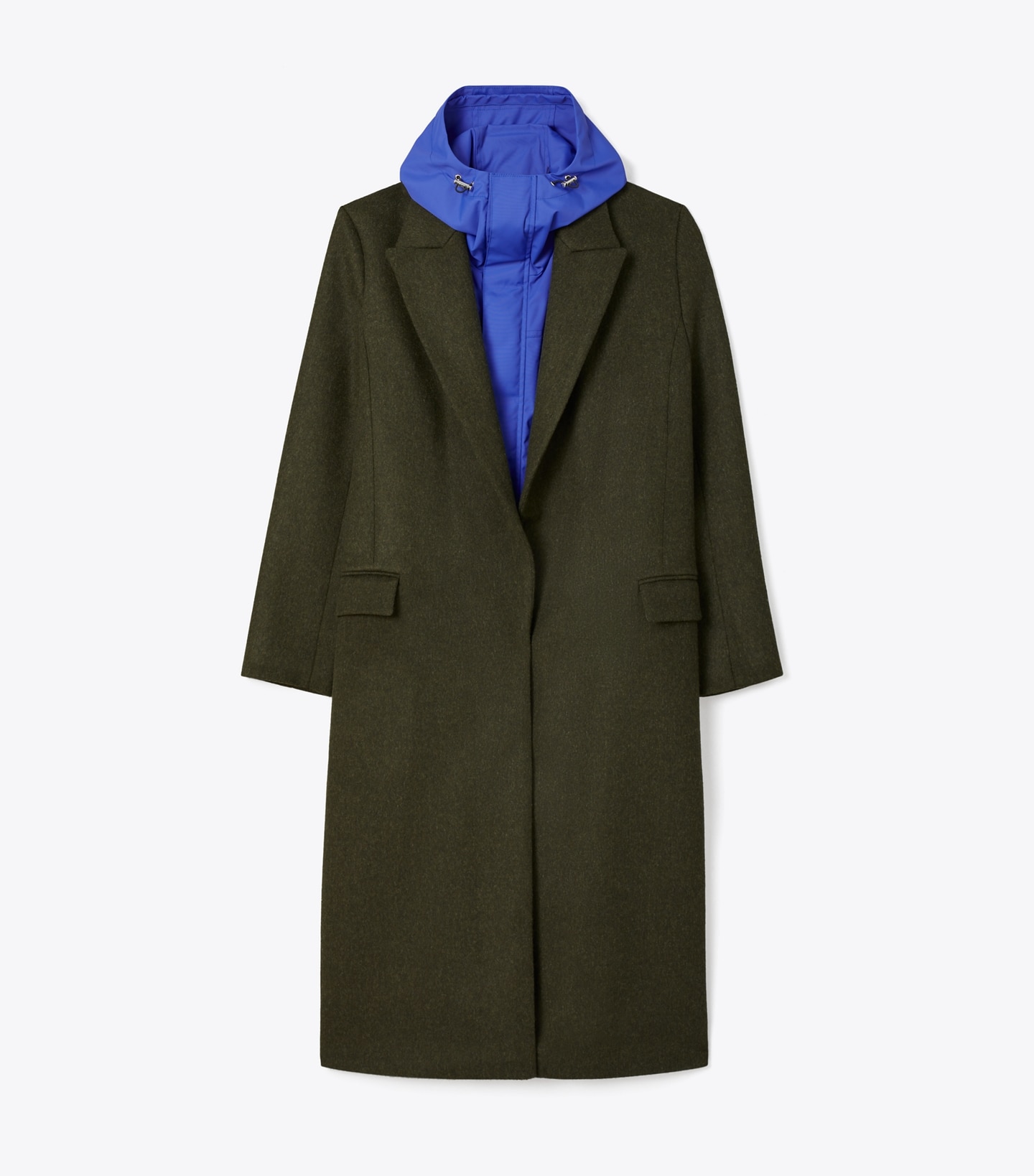 Hooded Wool Coat