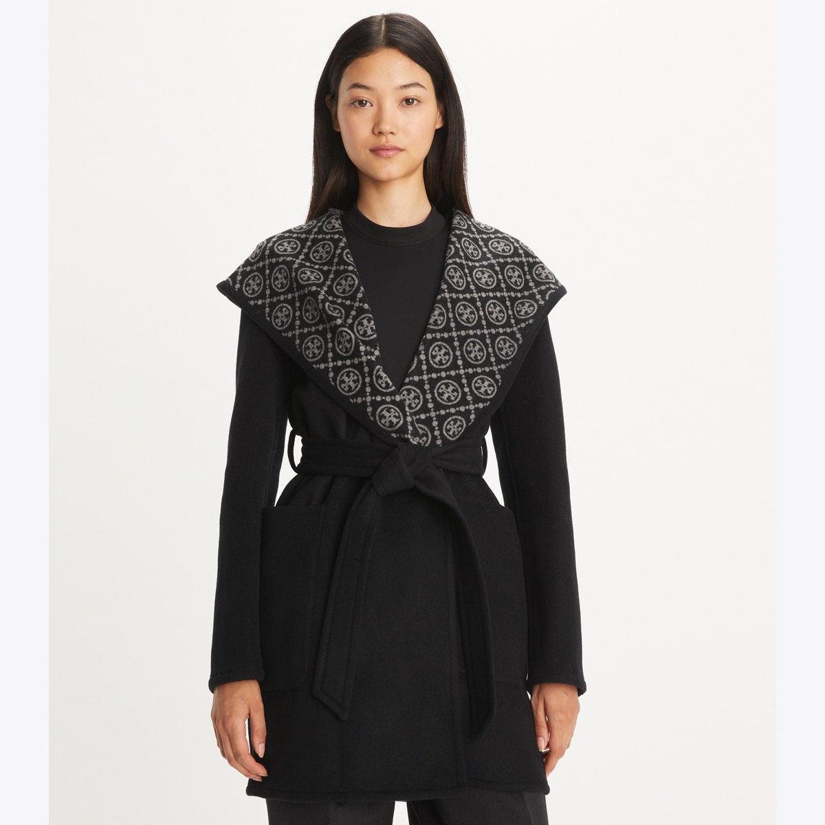 TORY BURCH｜COATS (Wool Hooded Coat (153871-024)) Hooded Wool Coat: Women's Clothing | Coats | Tory Burch EU